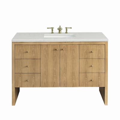 James Martin Vanities 435-V48-3LDL Hudson 48" Single Basin Wood Vanity