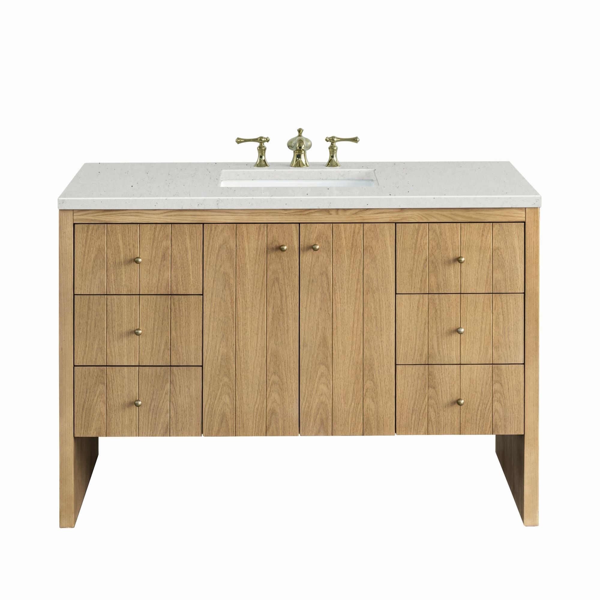 James Martin Vanities 435-V48-3LDL Hudson 48" Free Standing Single