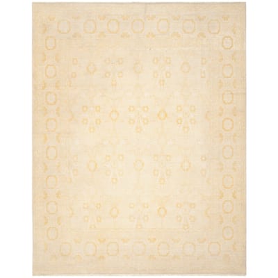 SAFAVIEH Couture Hand-knotted Oushak Ania Traditional Oriental Wool Rug