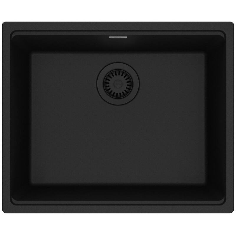 Franke MAG11020 Maris 21-5/8" Undermount Single Basin Granite Kitchen - Matte Black