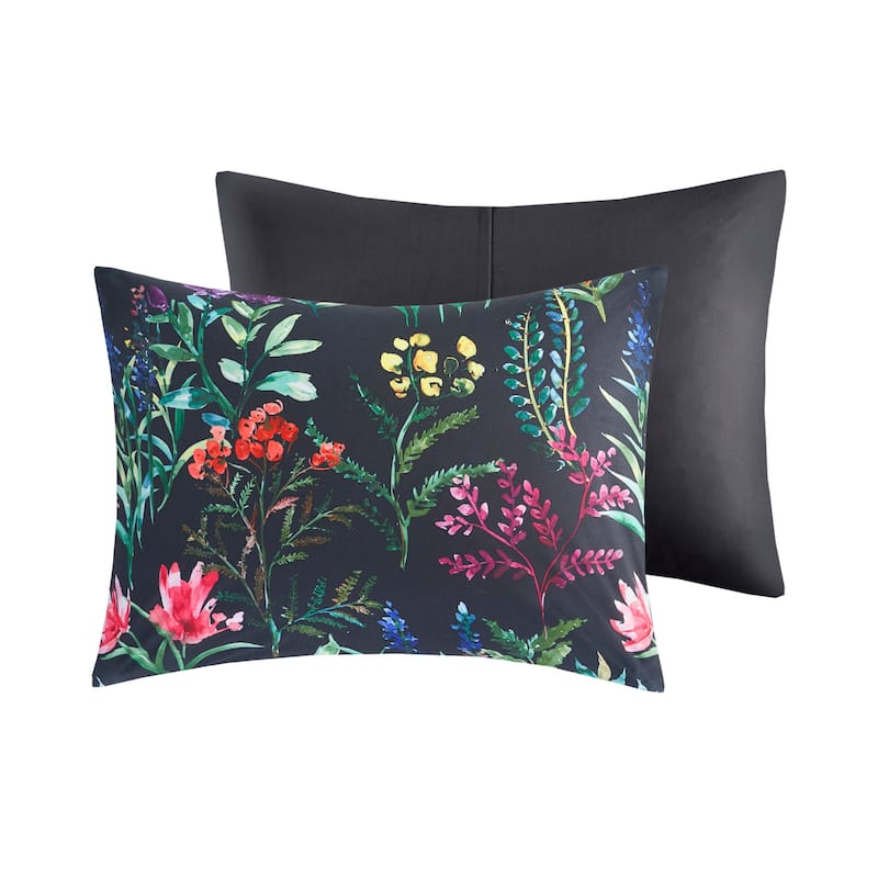 Madison Park Zaire 5 Piece Comforter Set Black