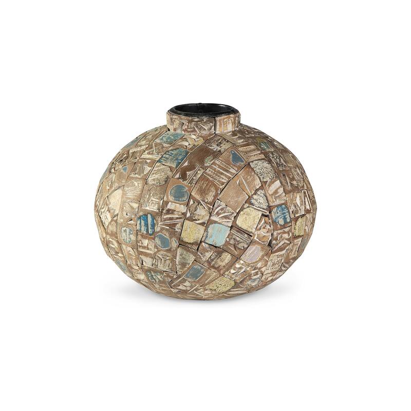 Ashley Furniture Meltland Natural/Black Vase