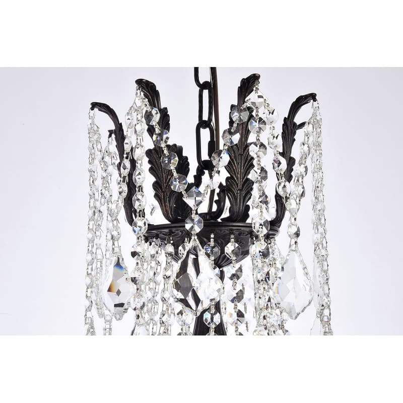 Fleur Illumination 10 light Dark Bronze Chandelier