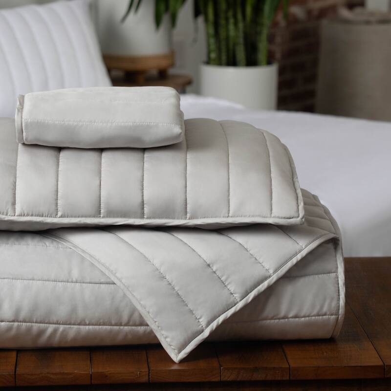 SHEEX Arctic Aire MAX Tencel Cooling Coverlet & Sham Set