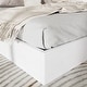 preview thumbnail 13 of 15, Plywood Frame Upholstered Platform Bed with Lift-up Storage