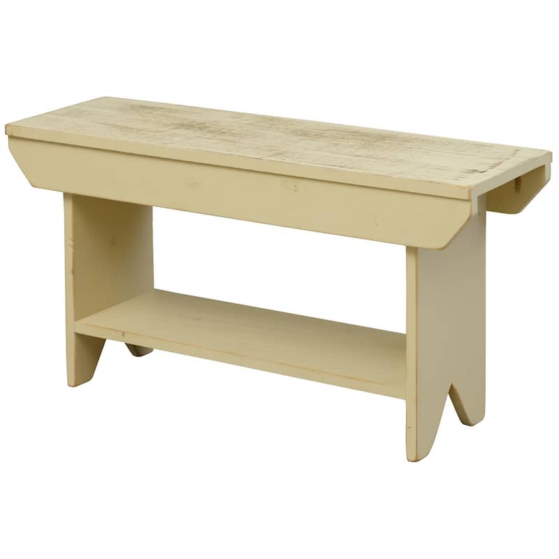 Country-Style Cobbler Bench - Whole Wheat Beige