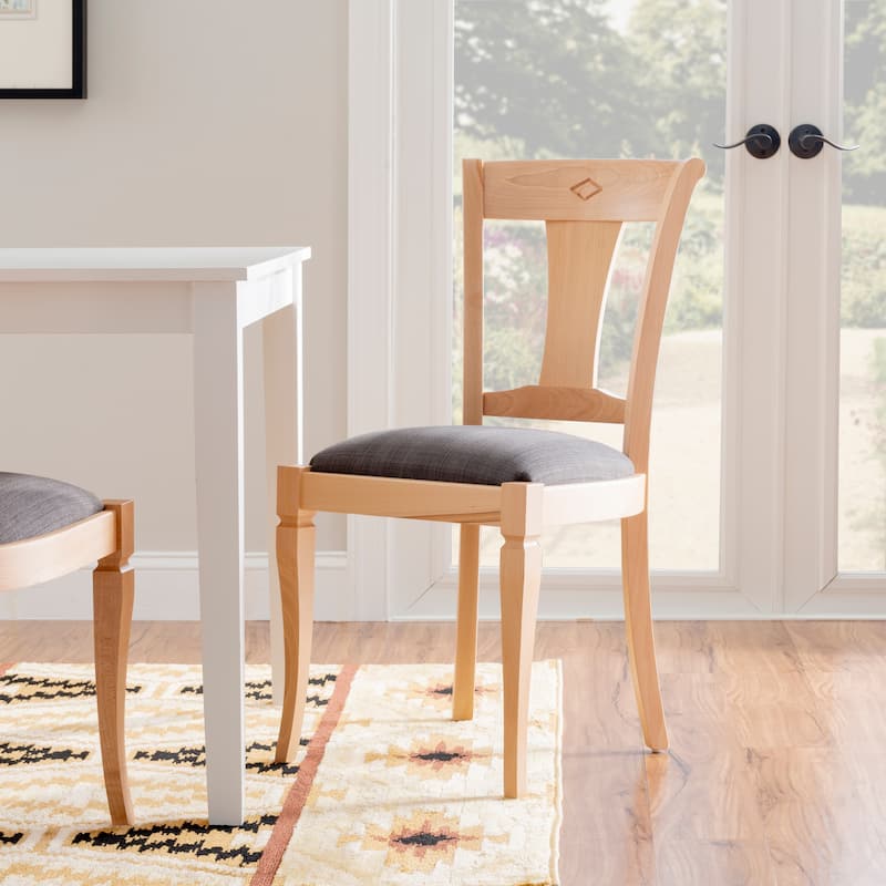 Keery Solid Wood Side Dining Chair (Set of 2)