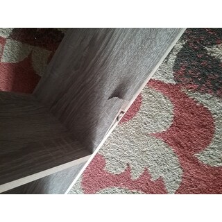 Danya B. Large Weathered Oak Rectangular Shelf Unit