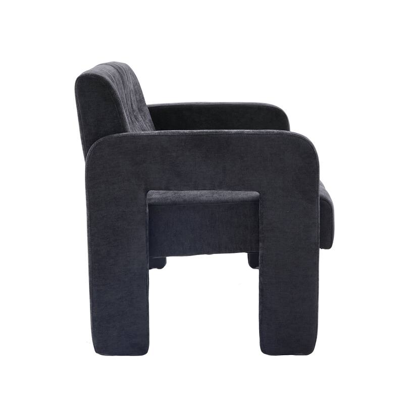 Nordic Modern Double Armchair Compact Upholstered Sofa Leisure Sofa Comfortable Seating with Dual Armrests Can be paired