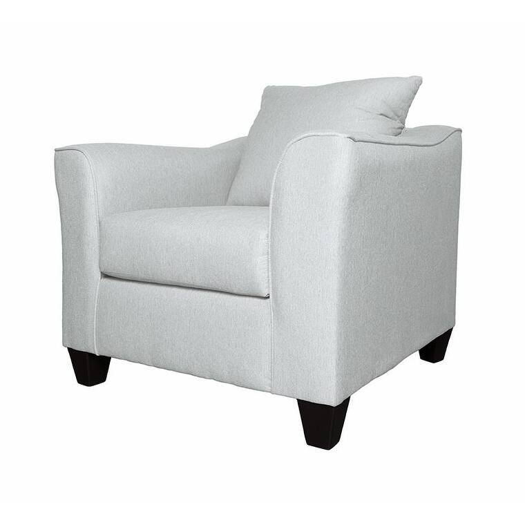 Alcazar Grey Mist Track Arm Accent Chair