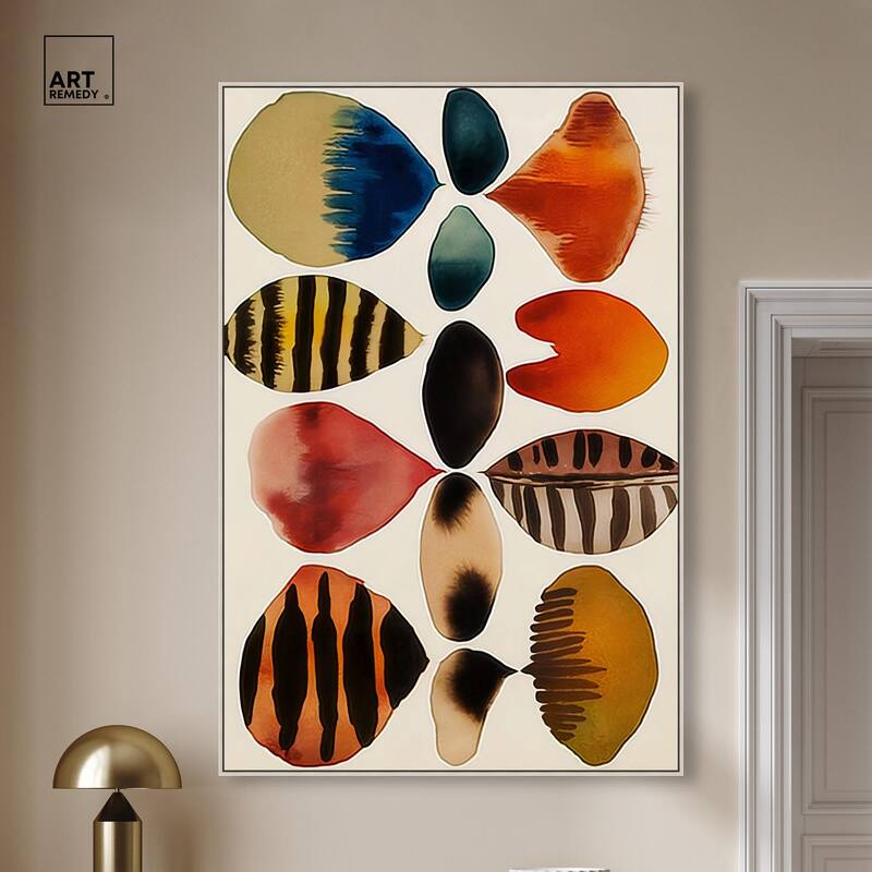 Assembled Pieces II Canvas by Art Remedy