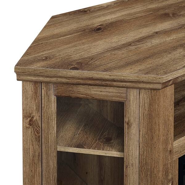Shop Offex 48 Wood Corner Fireplace Media Tv Stand Console