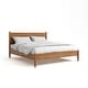 preview thumbnail 9 of 12, Queen-size Mid-century Modern Wood Paneled Platform Bed Oak