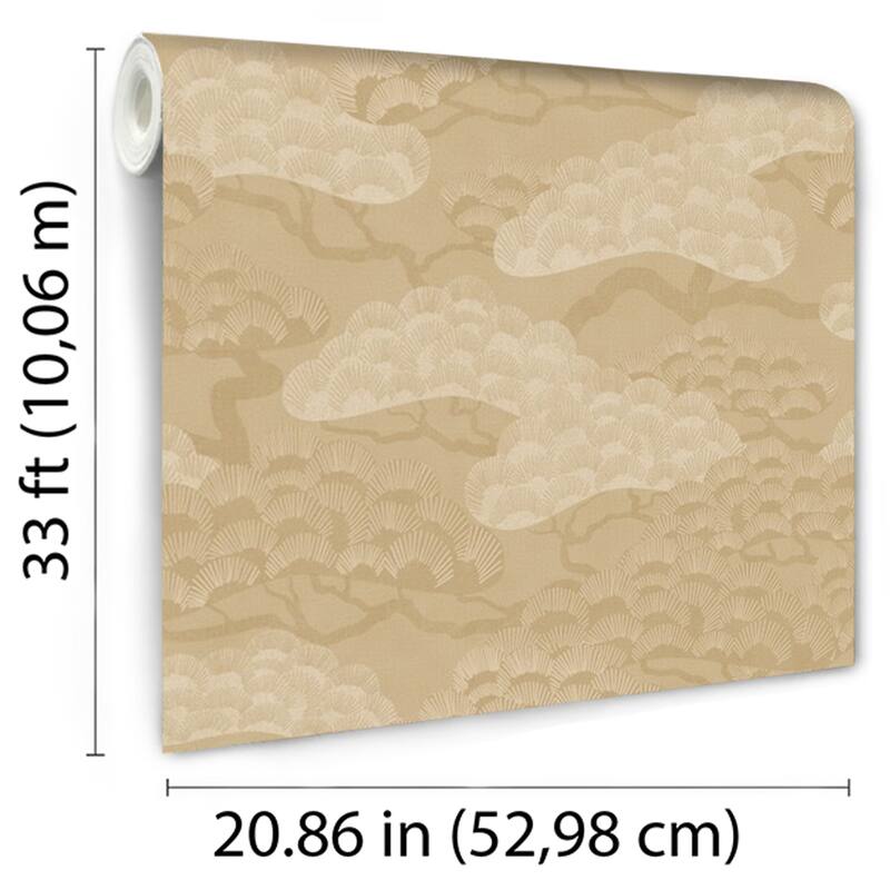 Veer Decor Bonsai Grove Wallpaper