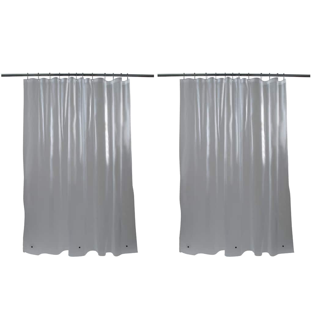 Bath Bliss 2 Pack Shower Liner