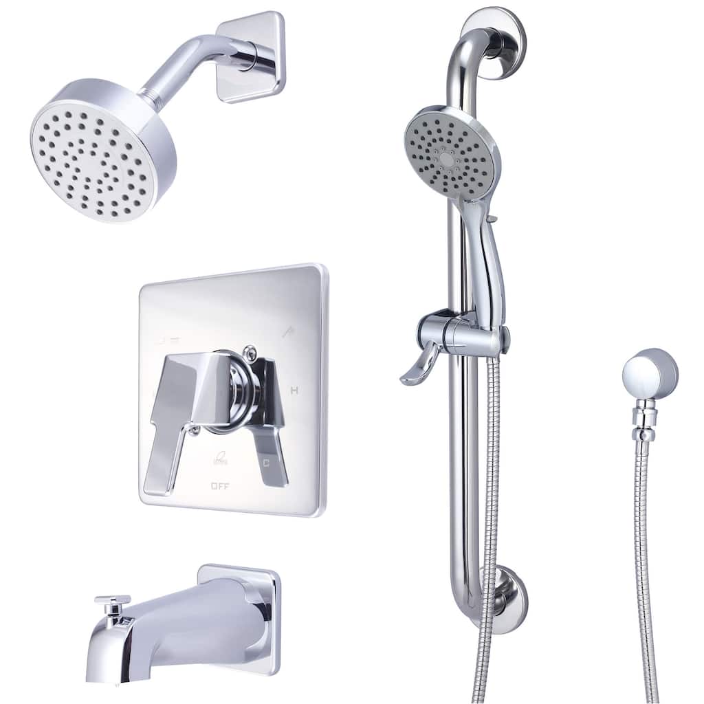 Olympia Faucets TD-2390-ADA i3 Tub and Shower Trim Package with 1.75