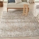 preview thumbnail 4 of 88, Nourison Astra Machine Washable Distressed Area Rug 6' 7" x 9' - Beige