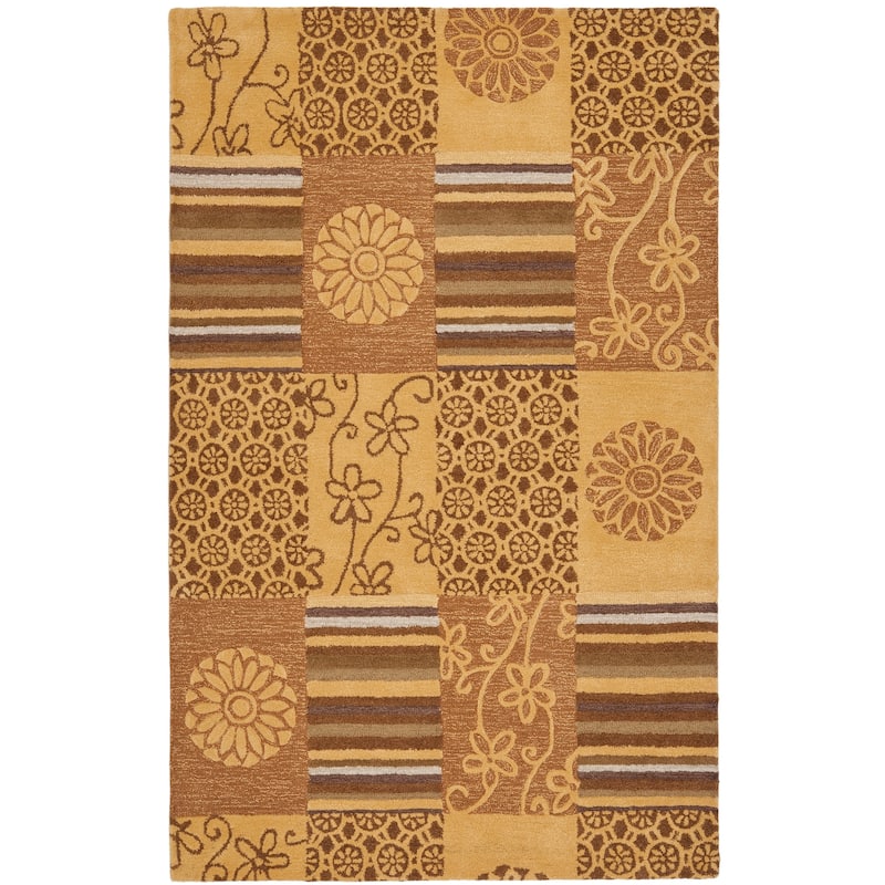 SAFAVIEH Handmade Soho Tai Patchwork N.Z. Wool Rug