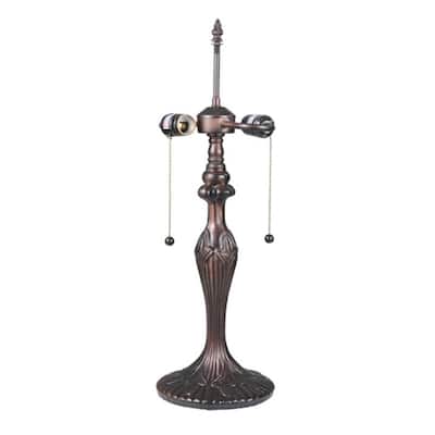 Meyda Tiffany 50688 Fleur 23" Tall Lamp Base