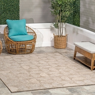 Calza Modern Geometric Indoor/Outdoor Area Rug - On Sale - Bed Bath ...