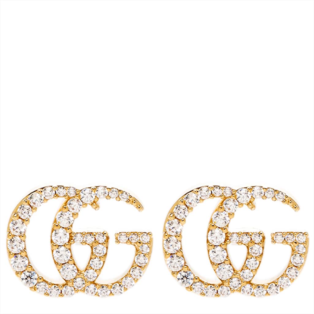 Gucci GG Marmont Crystal Earrings