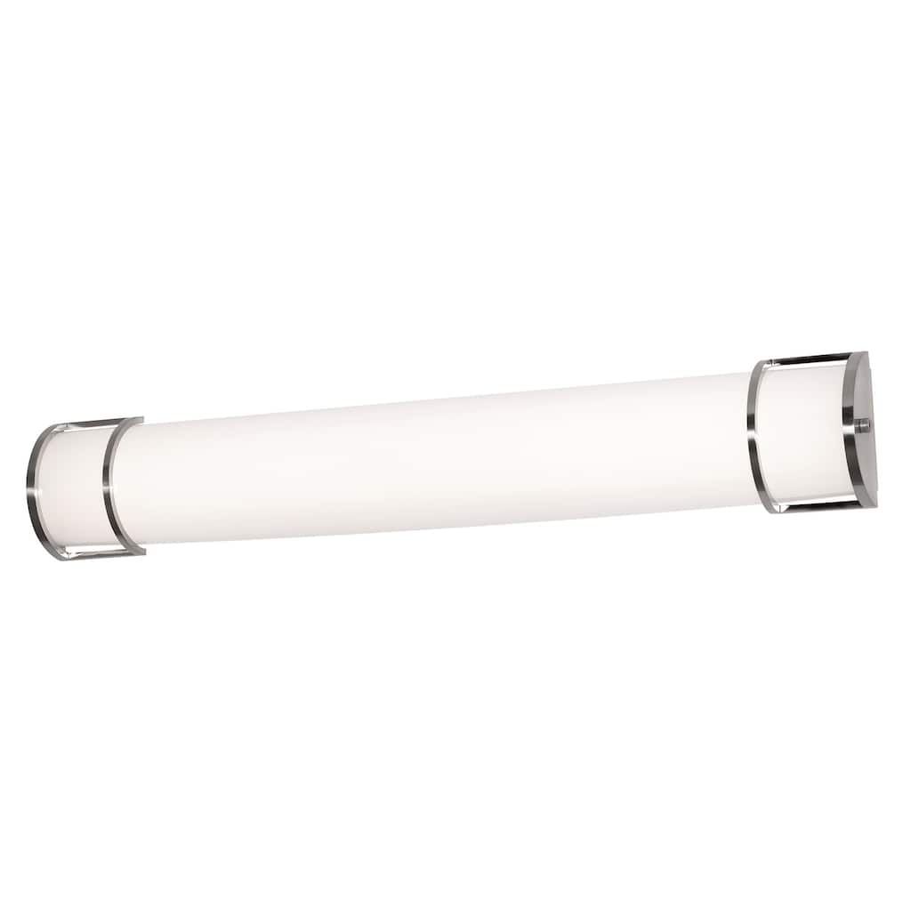 AFX PCV483400L30 Pacific 48" Wide LED Bath Bar with White Acrylic