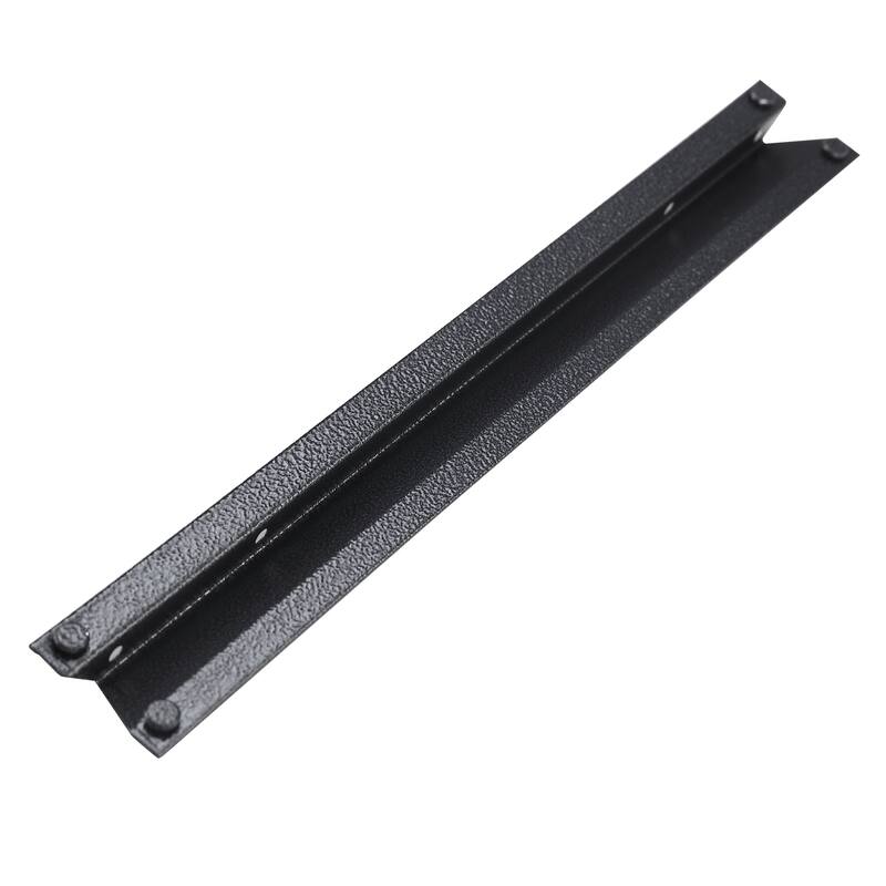 78'' 5-Tier Black Metal Shelves Pantry Organizer Storage