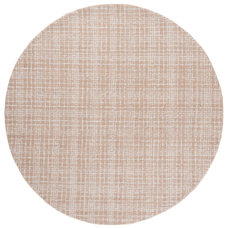 SAFAVIEH Handmade Renewal Martje Rug - 6' Round - Beige