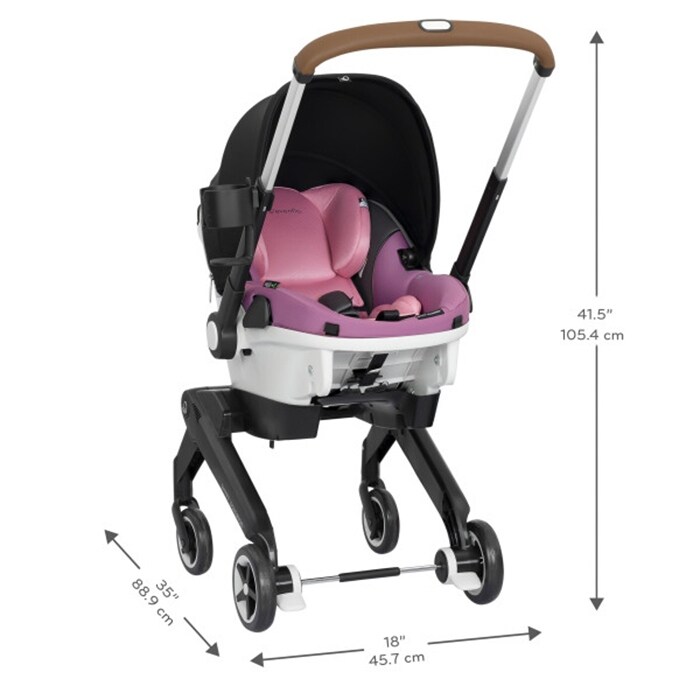 Purple infant car seat and stroller new arrivals