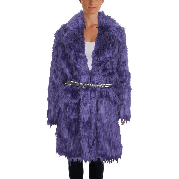 michael kors purple coat