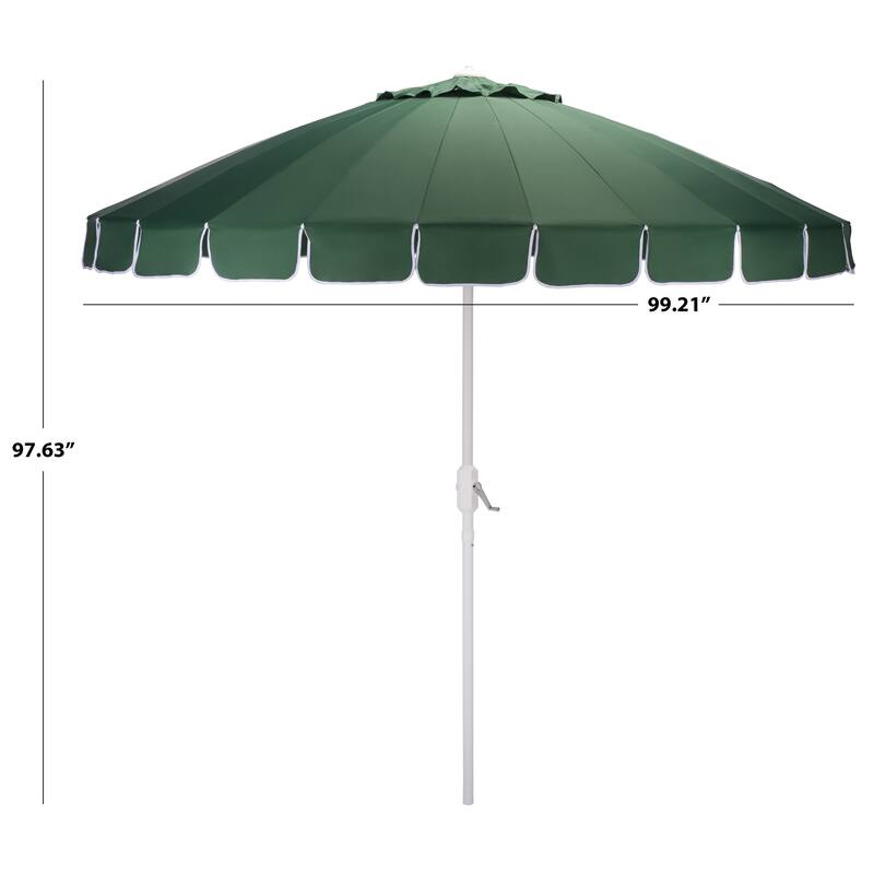 SAFAVIEH Outdoor Living Panza 9ft Crank Umbrella
