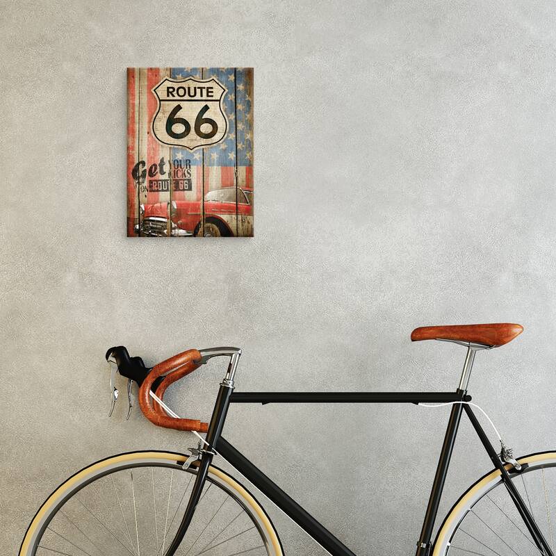 Get Your Kicks I Canvas Art Print