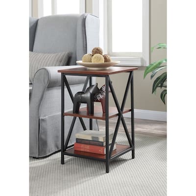 Convenience Concepts Tucson End Table with Shelves