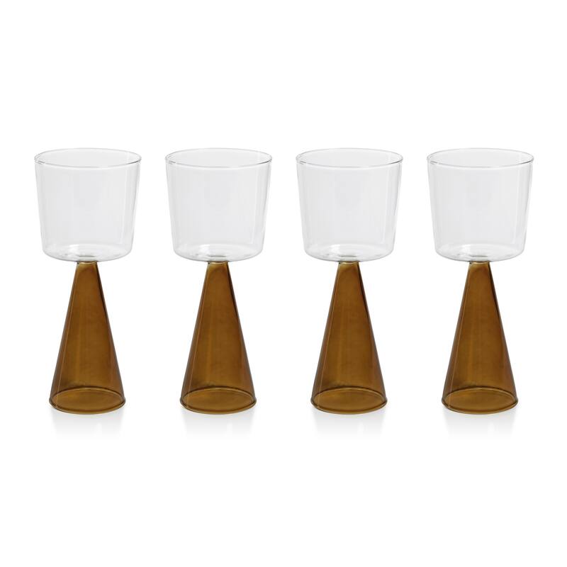 Viterbo Wine White Wine Glasses, Set of 4