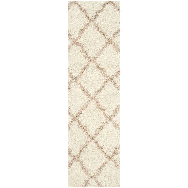 SAFAVIEH Dallas Shag Giusy Trellis 1.5-inch Thick Rug