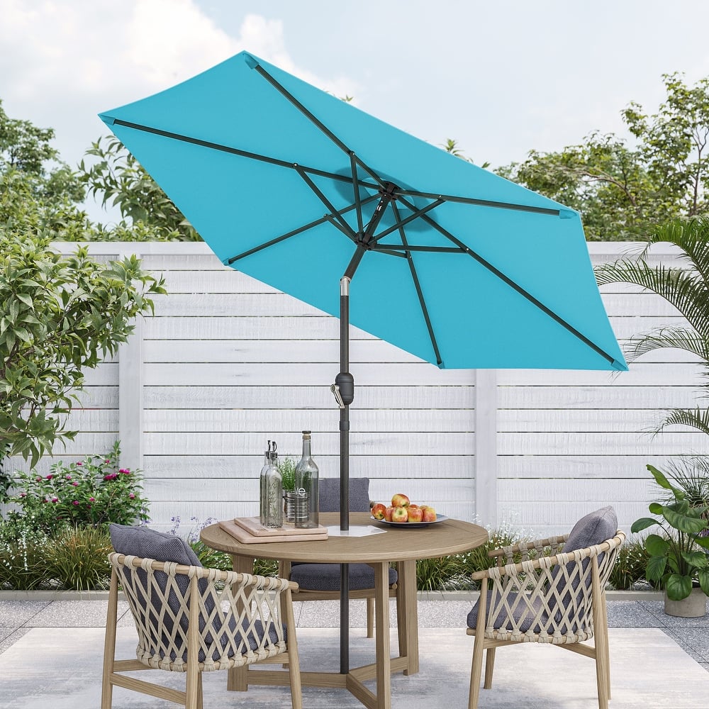 Bonosuki 7.5-foot Waterproof Sunshade Canopy Patio Umbrella