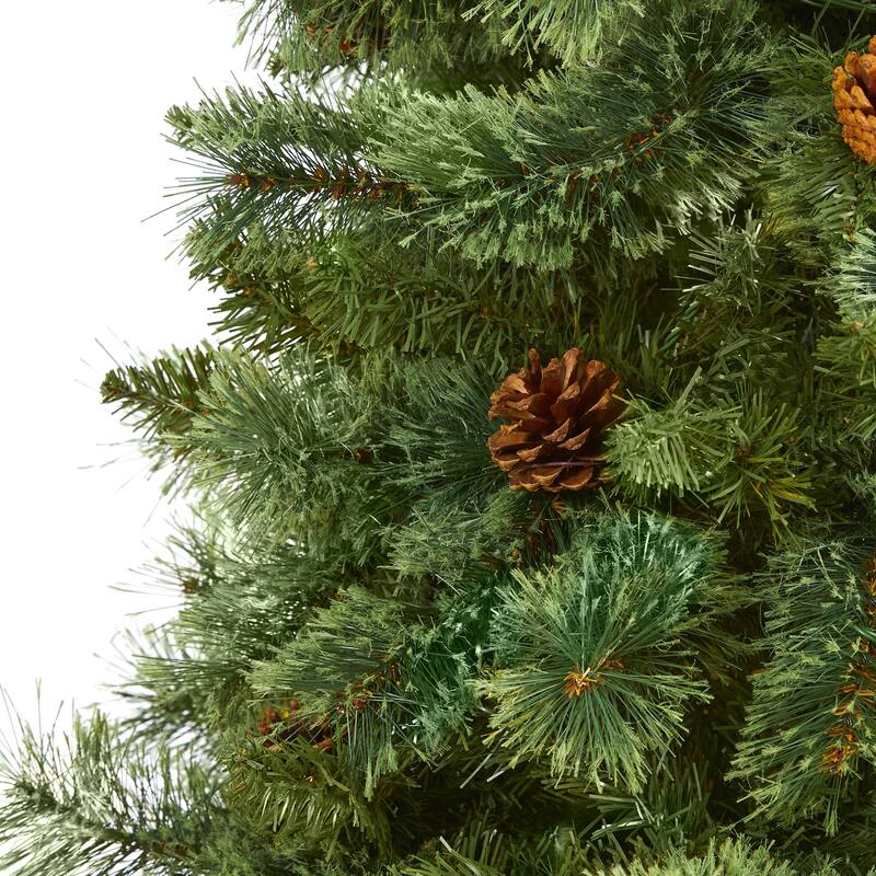 Mountain Pine Artificial Christmas Tree - 7' - Unlit - 7 Foot