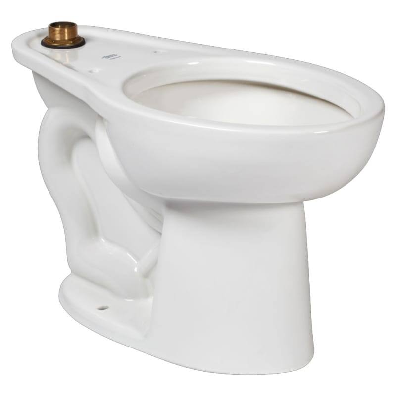 American Standard Madera Elongated Toilet Bowl Only with Right Height Bowl - 8.25" D x 14" W x 16.5" H
