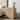 Modern Fluted Nightstand with Charging Station, 2 Drawer Bedside Table