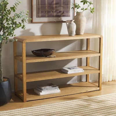 SAFAVIEH Home Omara 4 Tier Console Table - 53"W x 17"D x 36"H