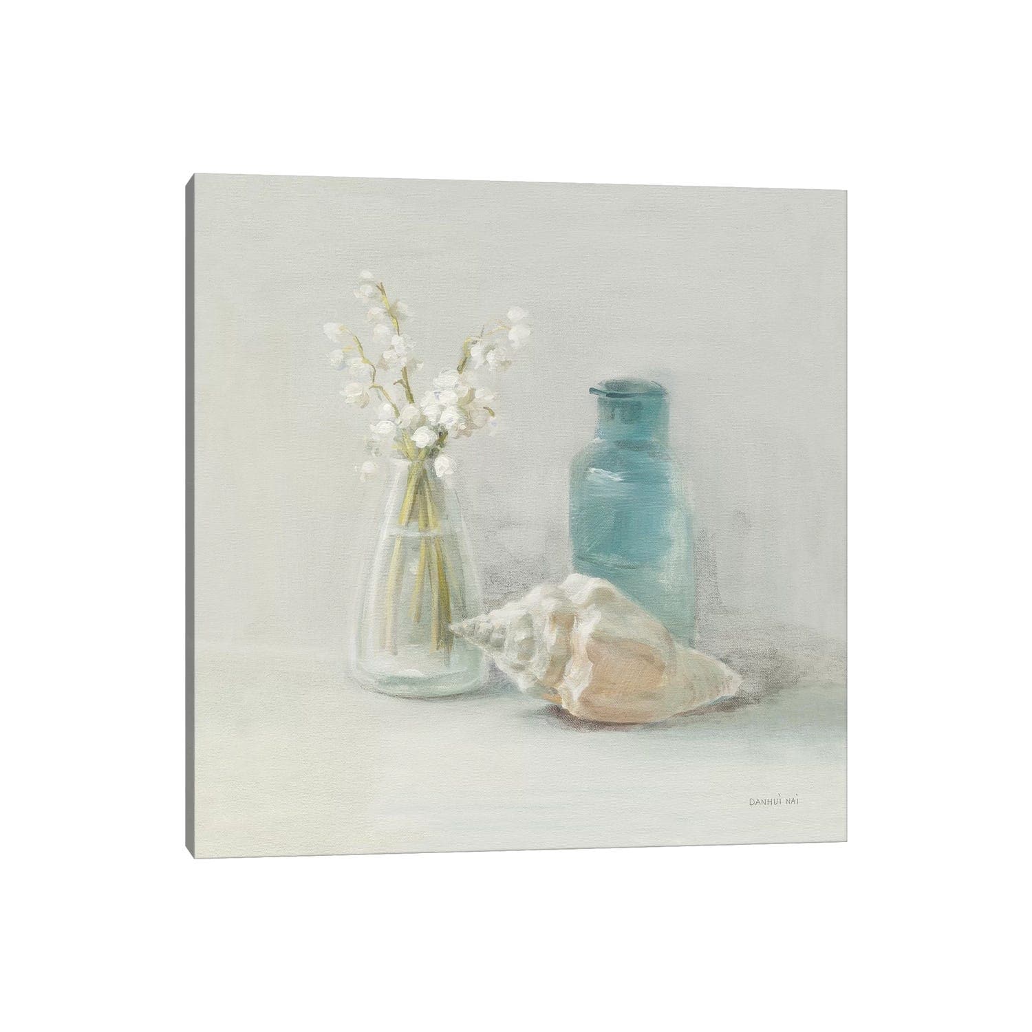 iCanvas "Light Lily of the Valley Spa" by Danhui Nai Canvas Print
