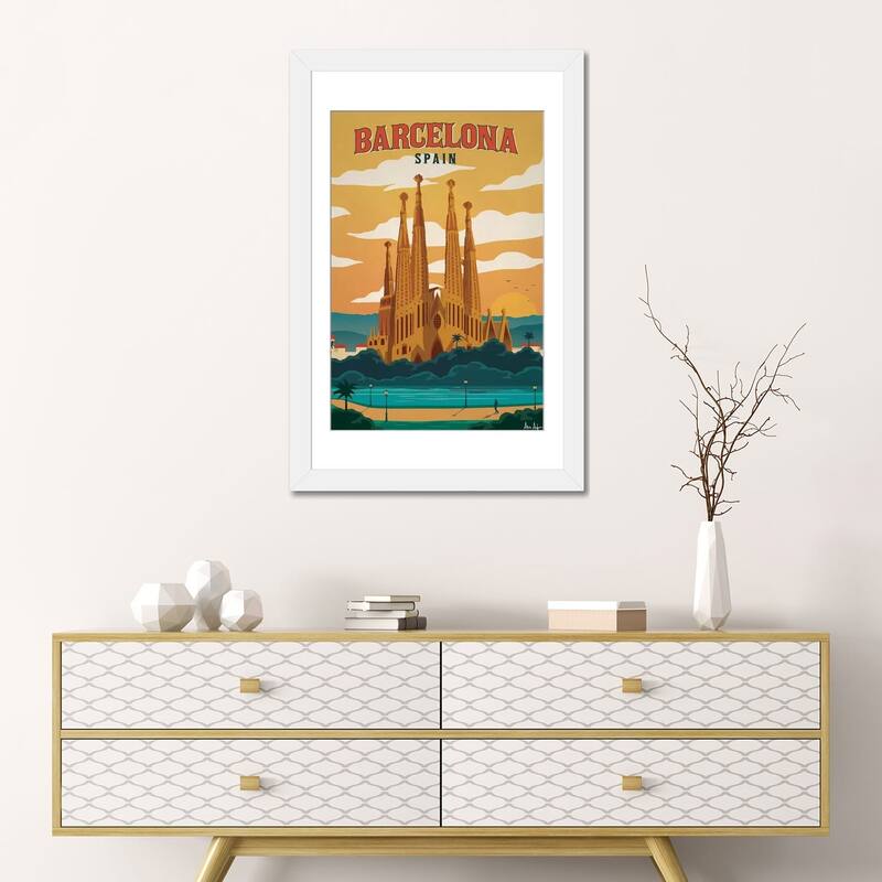 iCanvas "Barcelona" by IdeaStorm Studios