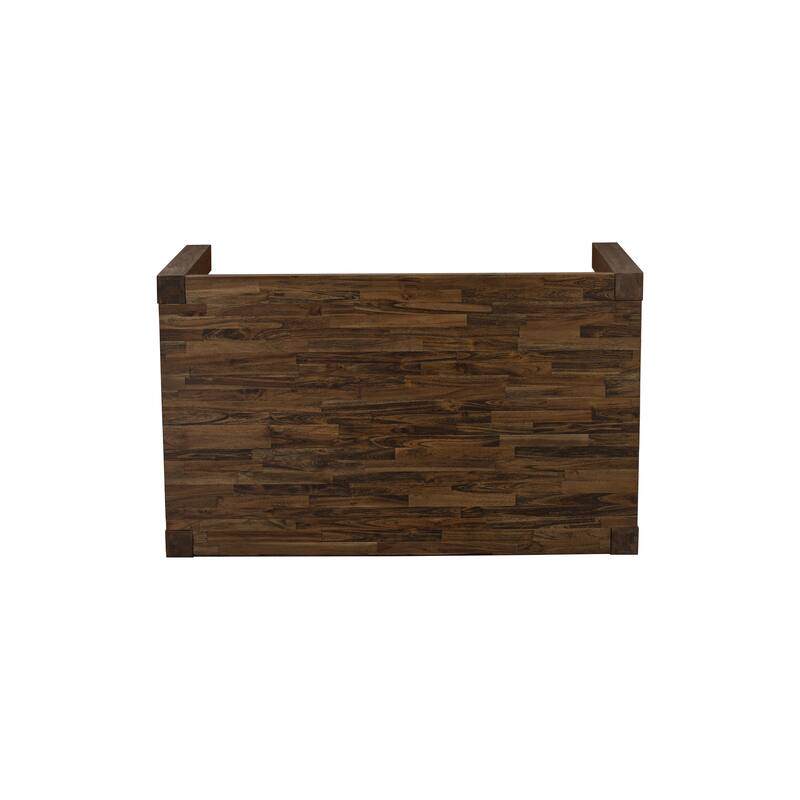 East West Furniture Celina Dining Room Table - Rectangle Rustic Farmhouse Table , 36x60 Inch, (Finish Options)