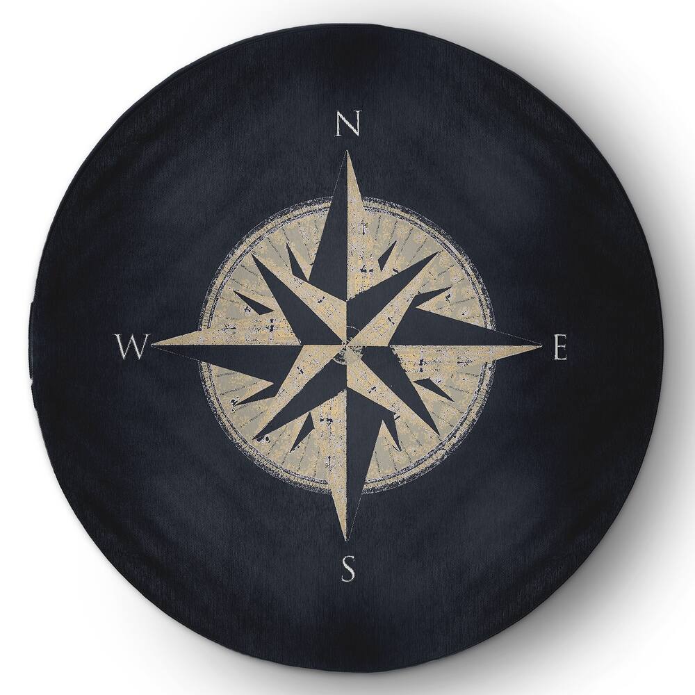 Compass Nautical Indoor/Outdoor Rug