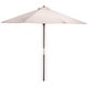 preview thumbnail 2 of 22, SEI Furniture Casandra Round Ribbed Umbrella White 8-Ribbed