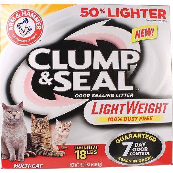 Shop Arm Hammer Clump Seal Multi Cat Light Litter Overstock