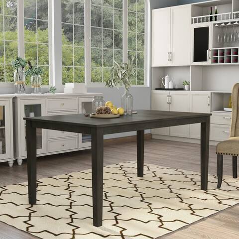 Furniture of America Tons Farmhouse 60-inch Rectangle Dining Table