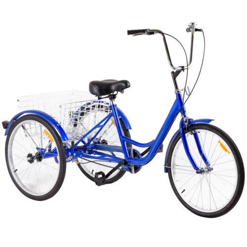 Shop Costway 24 Single Speed 3 Wheel Bicycle Adult Tricycle Seat