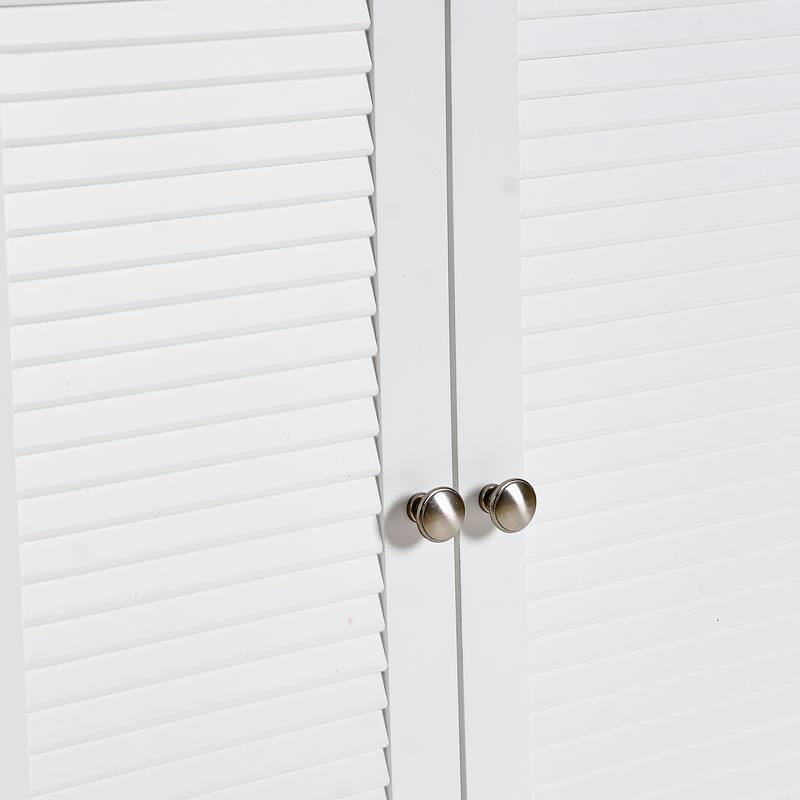 67" Tall White Pantry Cabinet – Spacious Storage with Doors, Shelves & Drawer for Kitchen, Bathroom or Craft Room