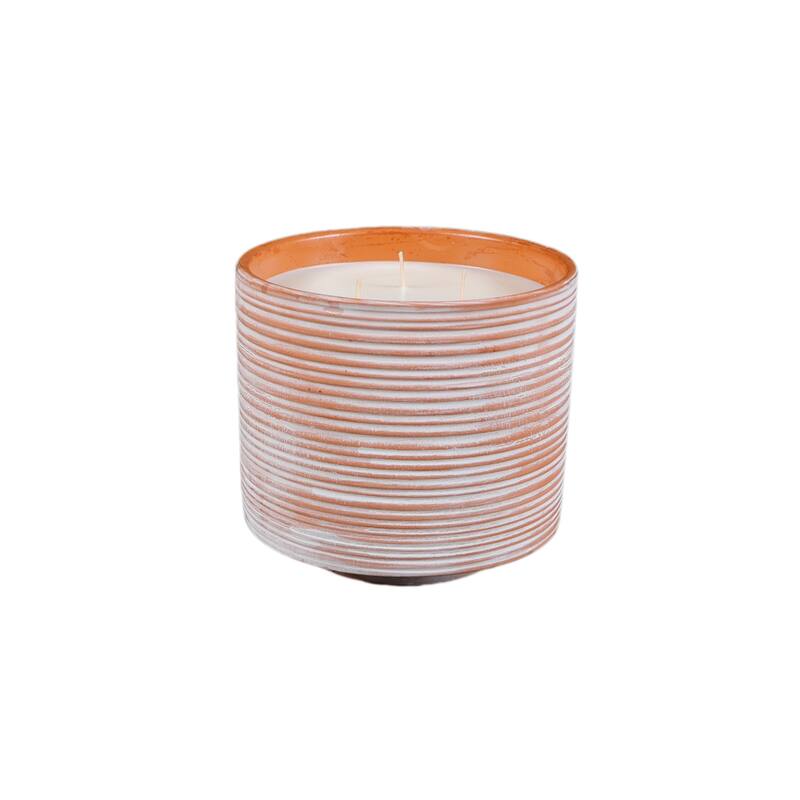 5in Terracotta Candle - Ocean Air 20 oz